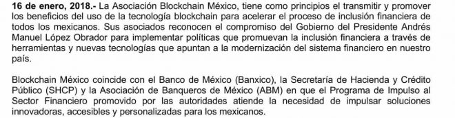 Mexico asociacion blockchain twitter