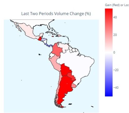 LocalBitcoins volumen de usuarios América Latina