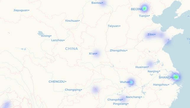 Criptocomercio en China