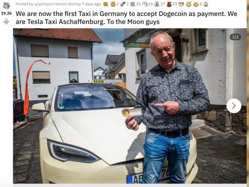 Taxi Tesla
