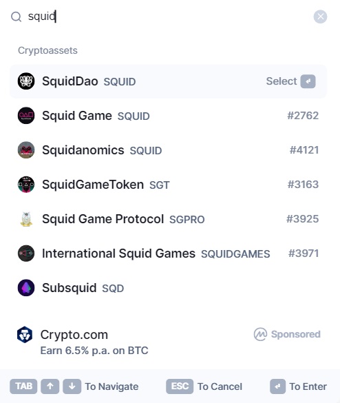 From USD $ 2,500 to zero: SQUID token, from the "Squid Game", collapses after disappearance of the project's website - DiarioBitcoin