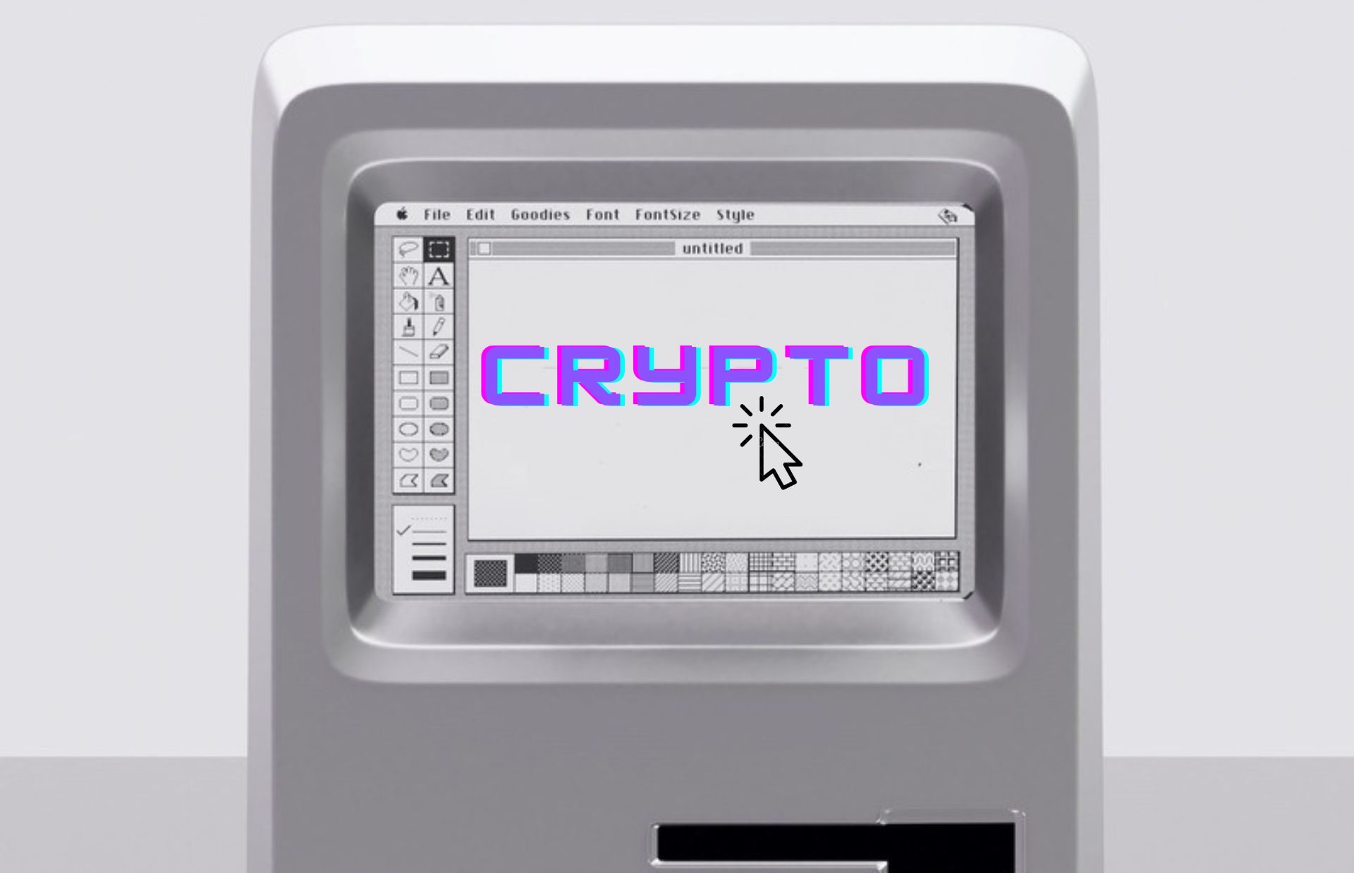 retro crypto unsplash canva