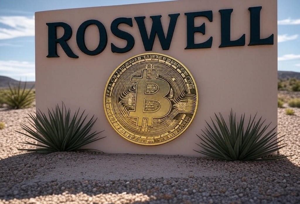 Roswell, New Mexico, se convierte en la primera ciudad de EEUU con una reserva Bitcoin